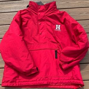 Harvard Jacket, 3/4 zip up, brand new! Size Large